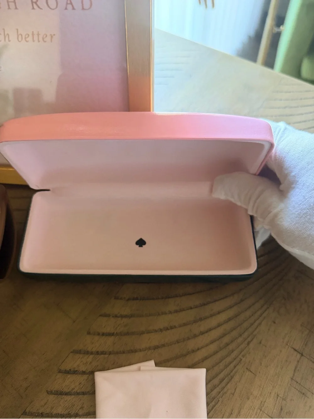 Kate Spade Johanna2/S Blush Pink Sunglasses 53-17 Small Face w/ Case Cloth